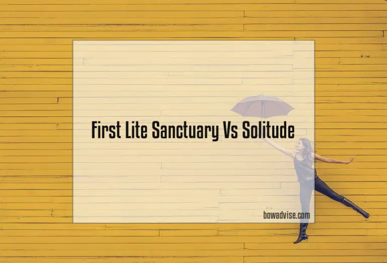 First Lite Sanctuary Vs Solitude