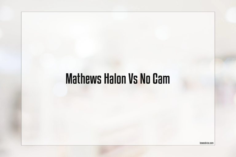 Mathews Halon Vs No Cam