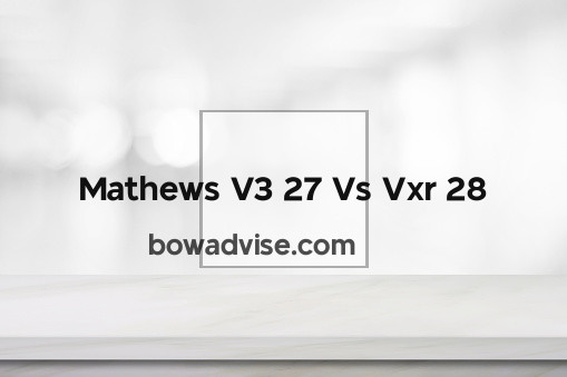 Mathews V3 27 Vs Vxr 28