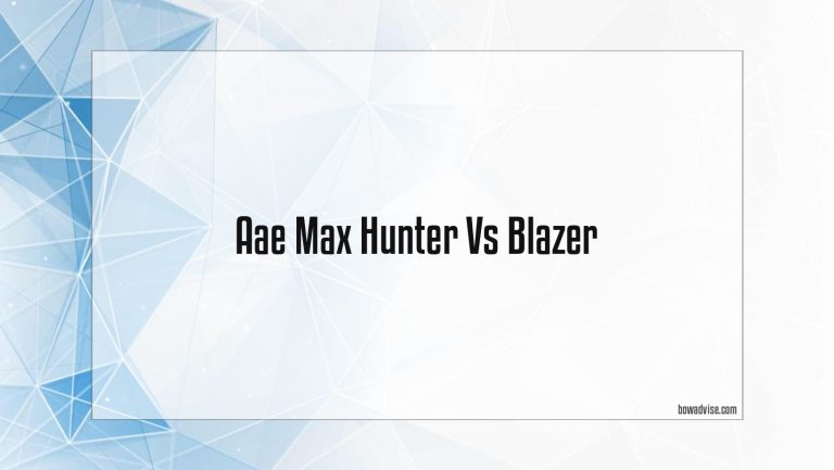Aae Max Hunter Vs Blazer