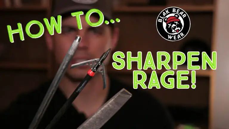 How to Sharpen Rage Broadheads