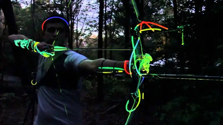 Glow in the Dark Bow And Arrow