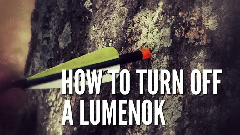How to Turn off Lumenok Arrows Without Tool