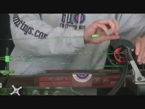 How to String a Compound Bow Diagram