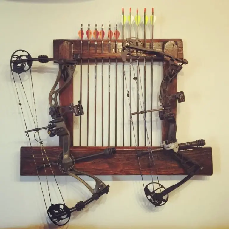 Wall Mount Diy Compound Bow Rack