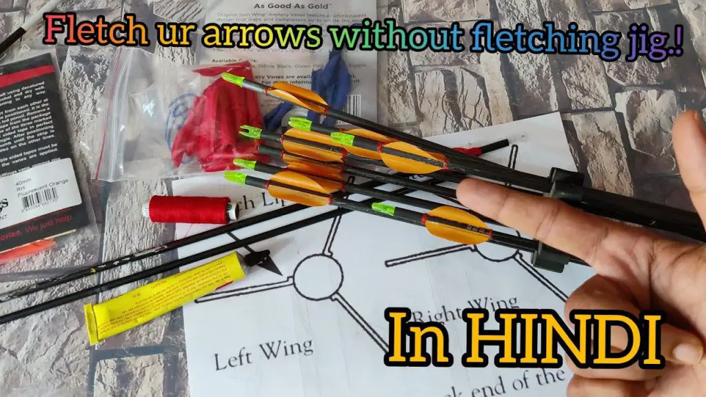 How To Fletch Arrows Without A Jig