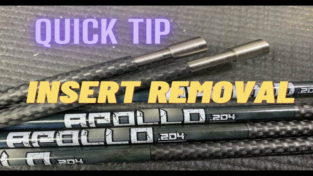 How To Remove Arrow Inserts
