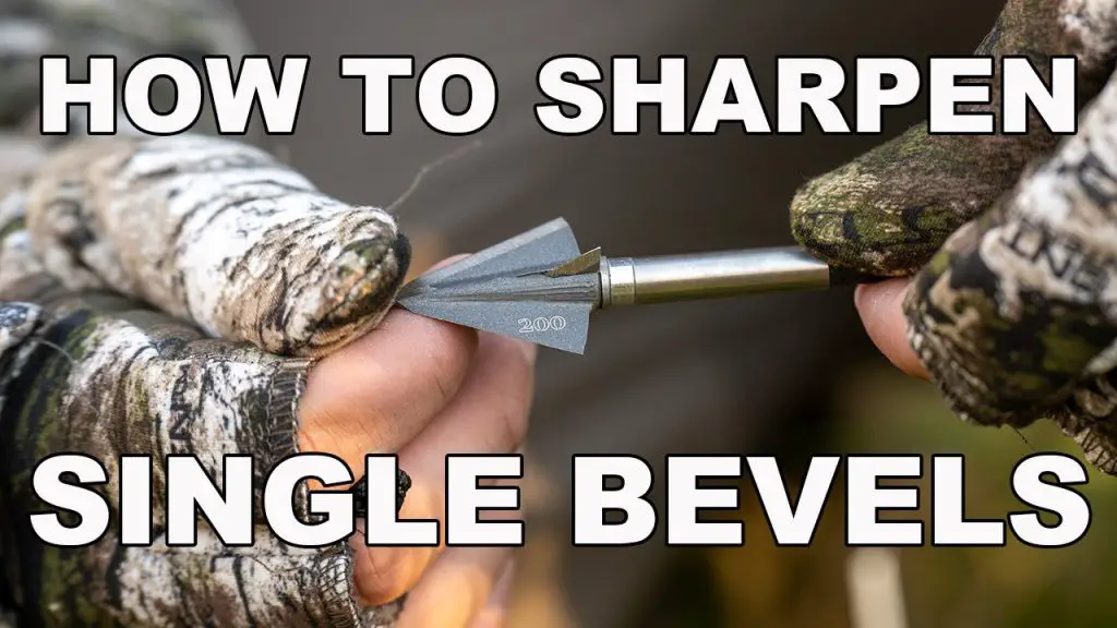 How To Sharpen Single Bevel Broadheads