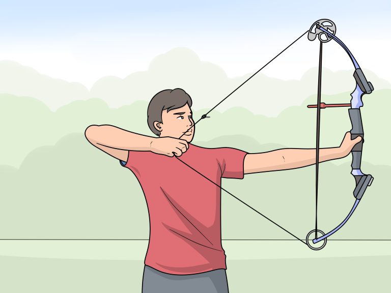 The Point At Which The Bowstring Is Pulled Back Fully