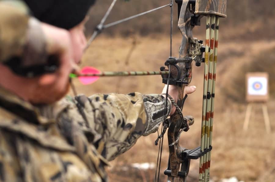What Tool Can The Archer Use To Achieve Greater Accuracy When Shooting The Compound Bow?
