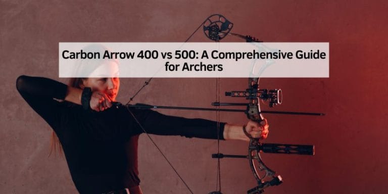 Carbon Arrow 400 vs 500