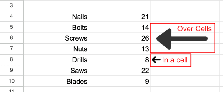 How to Add Arrow to Data Point in Excel