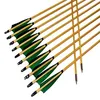TTFLY Traditional Wooden Arrows (12-Pack)