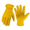 KKOYING Leather Work Gloves