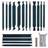 17pc Card Scraper Woodworking Cabinet Scraper Set