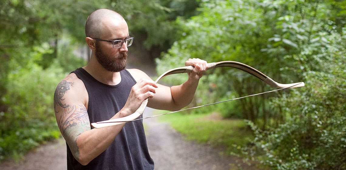 White Birch Bow Vs Composite Bow