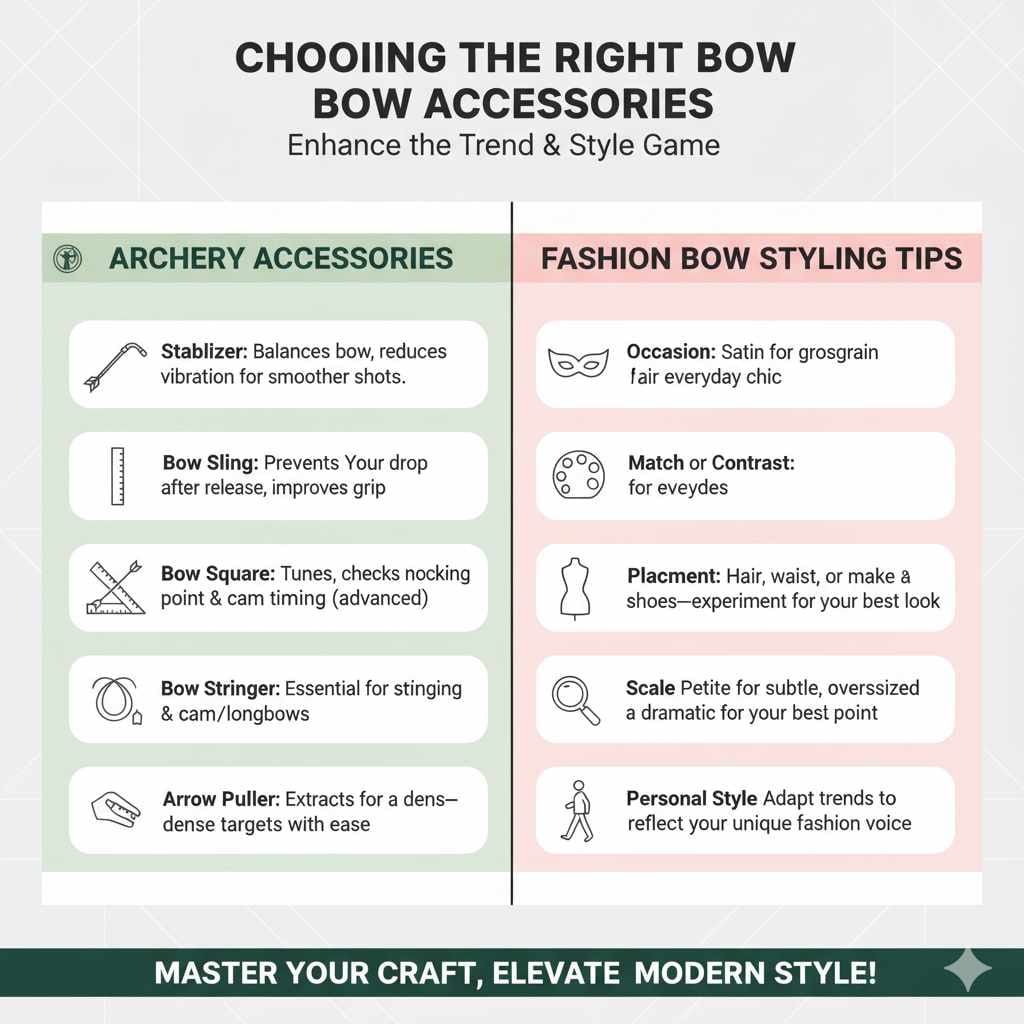 Choosing the Right Bow Accessories