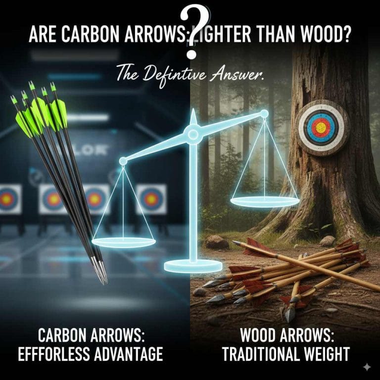 Are Carbon Arrows Lighter Than Wood