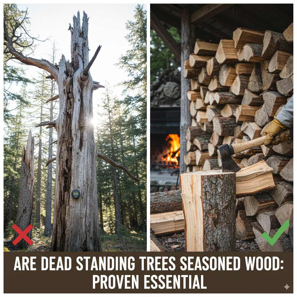 Are Dead Standing Trees Seasoned Wood: Proven Essential