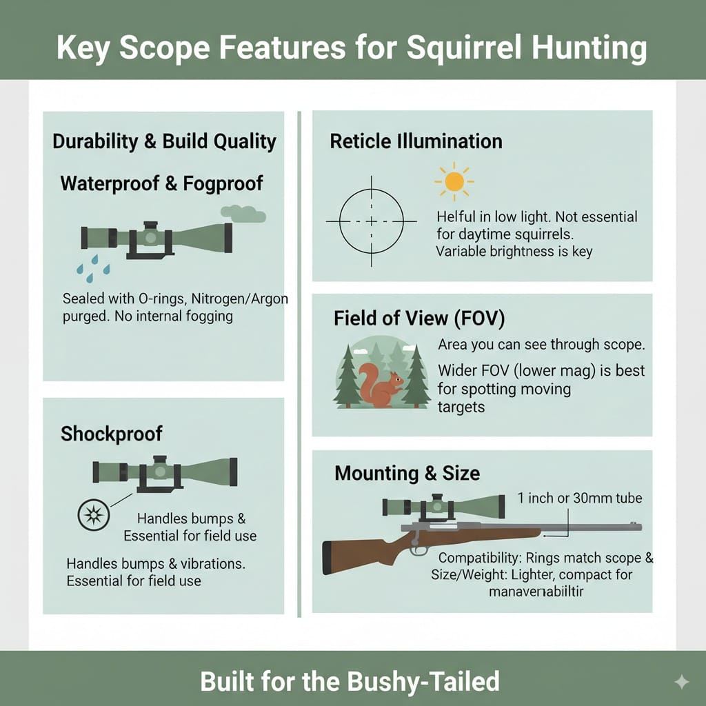 Best 22 Scope for Squirrel Hunting