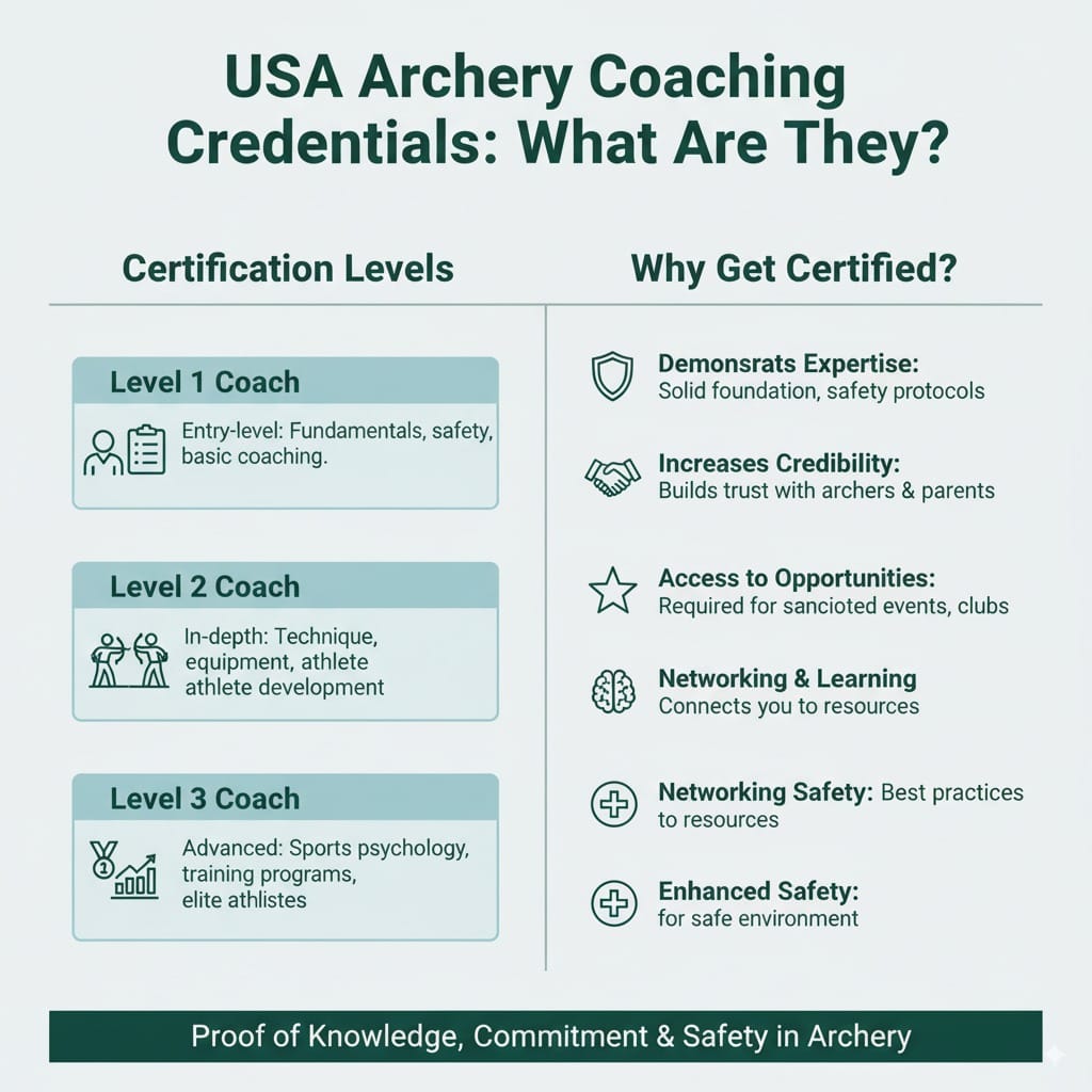 Does USA Archery Coaches Credential Cover All Tournaments