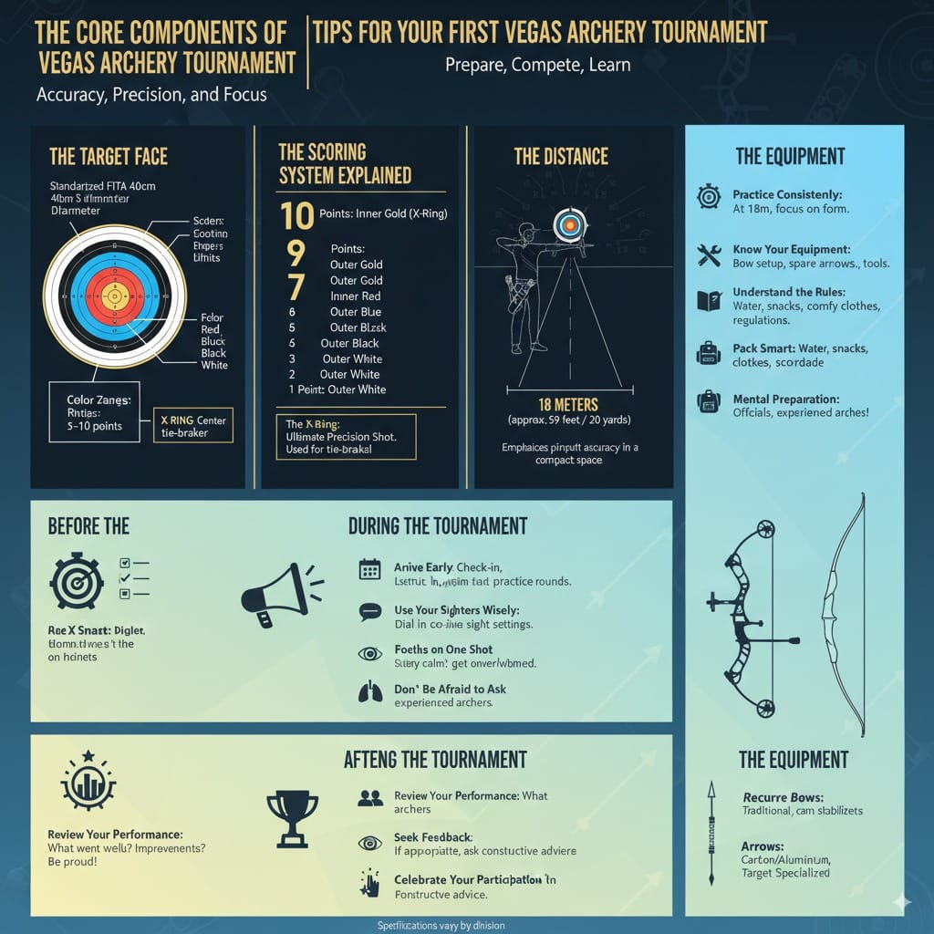 The Core Components of a Vegas Archery Tournament