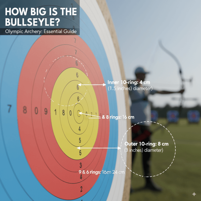 How Big Is The Bullseye In Olympic Archery