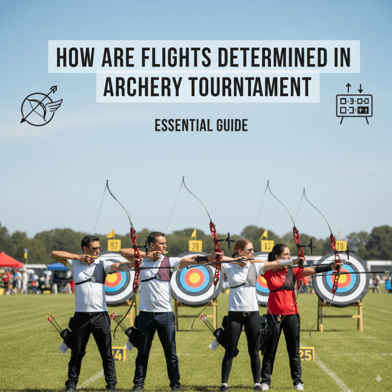 How Are Flights Determined in Archery Tournament