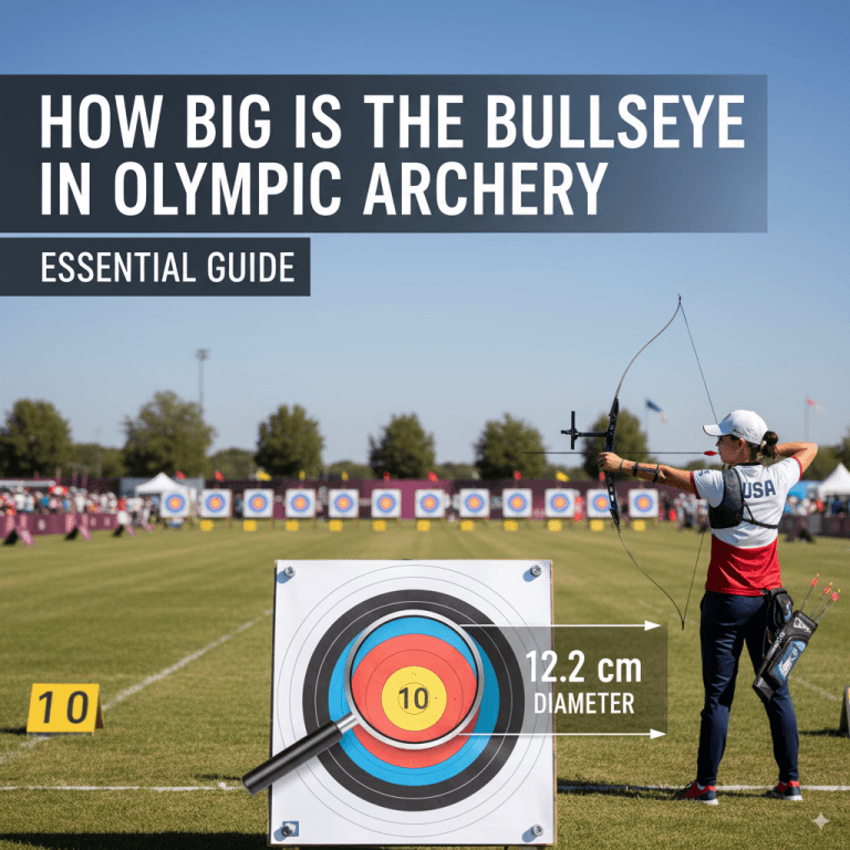 How Big is the Bullseye in Olympic Archery