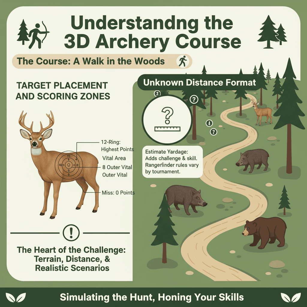 Understanding the 3D Archery Course