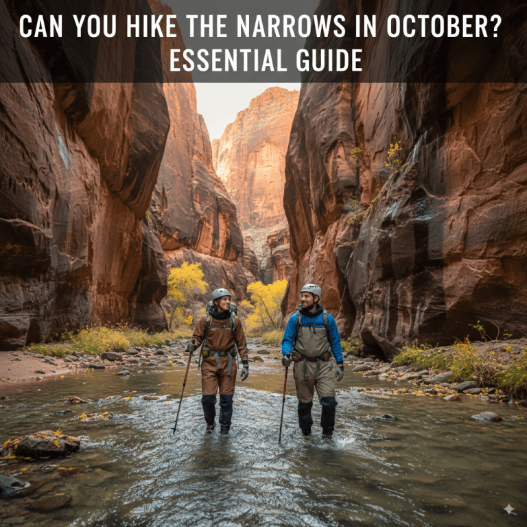 Can You Hike The Narrows In October