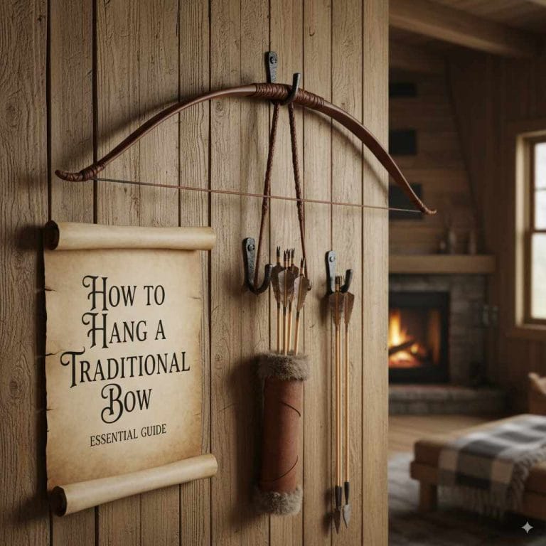 How to Hang a Traditional Bow