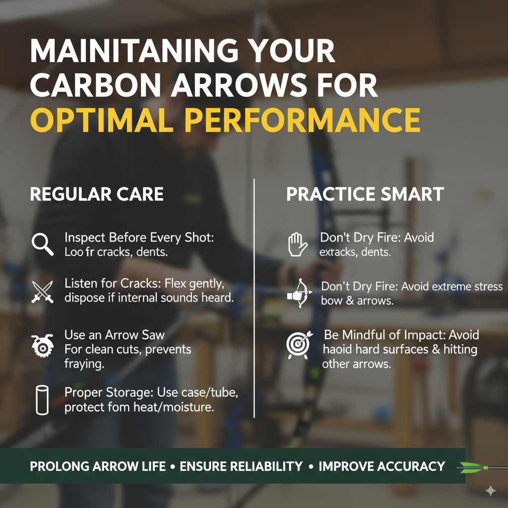 Maintaining Your Carbon Arrows for Optimal Performance