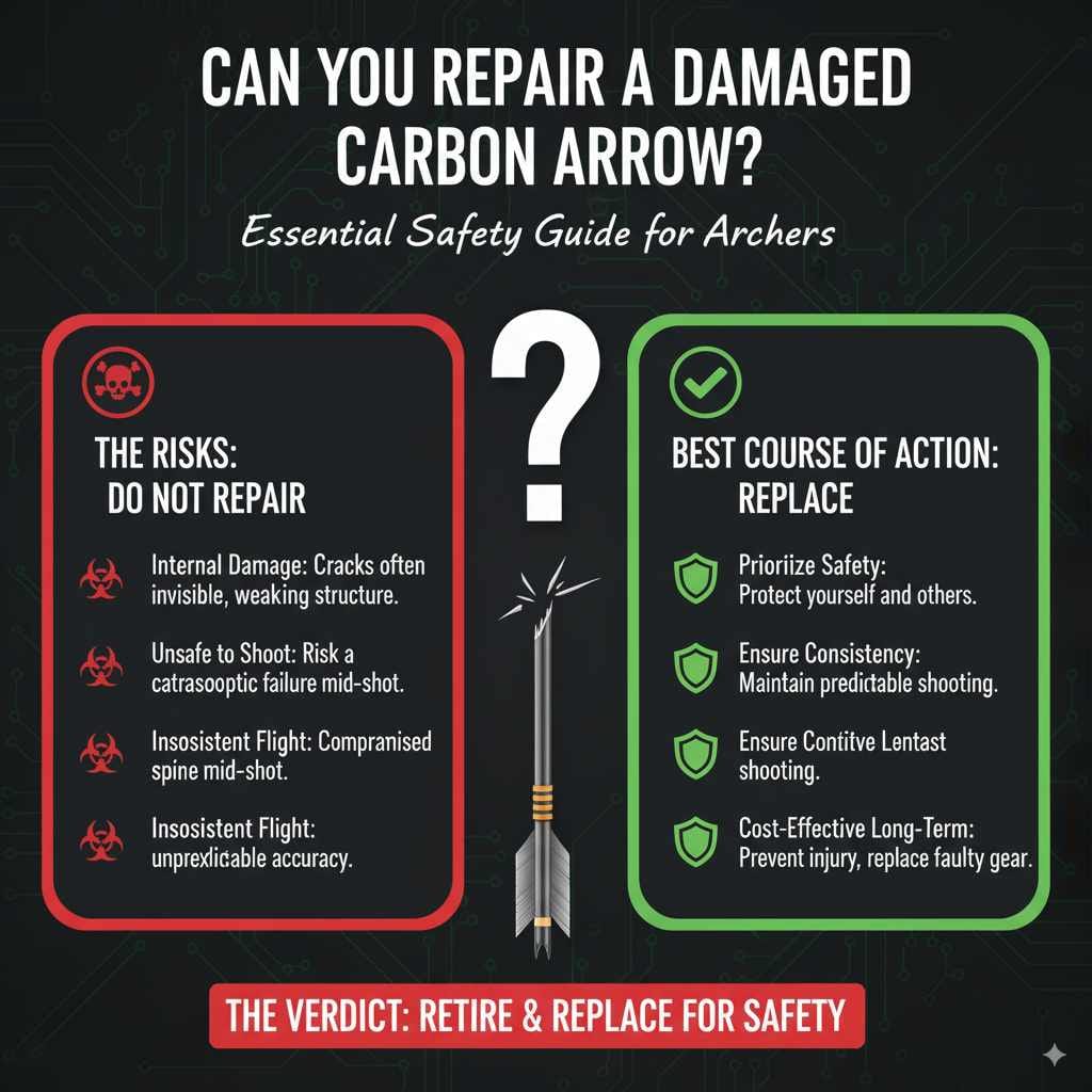 Can You Repair a Damaged Carbon Arrow?