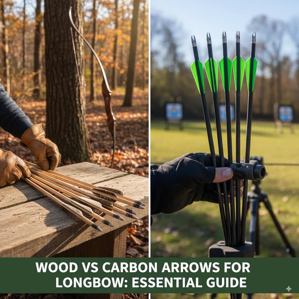 Wood vs Carbon Arrows for Longbow