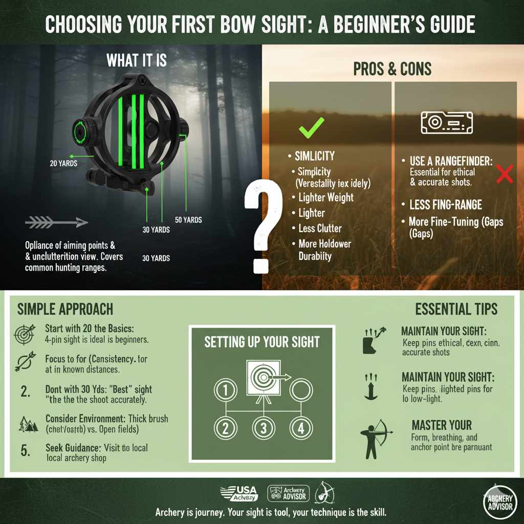 What is a 4-Pin Bow Sight