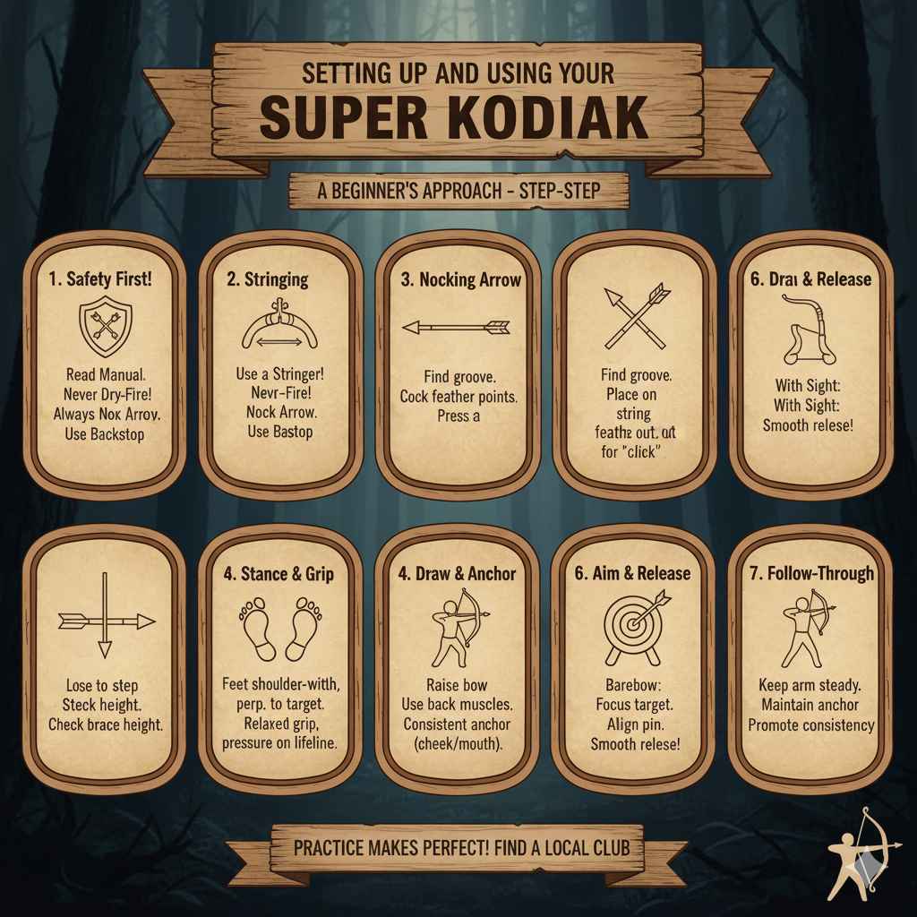 Setting Up and Using Your Super Kodiak