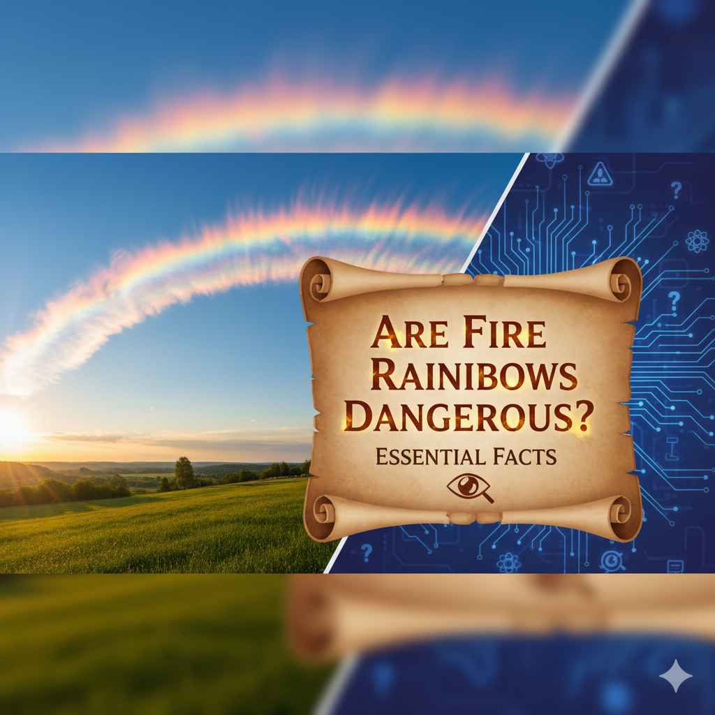 Are Fire Rainbows Dangerous