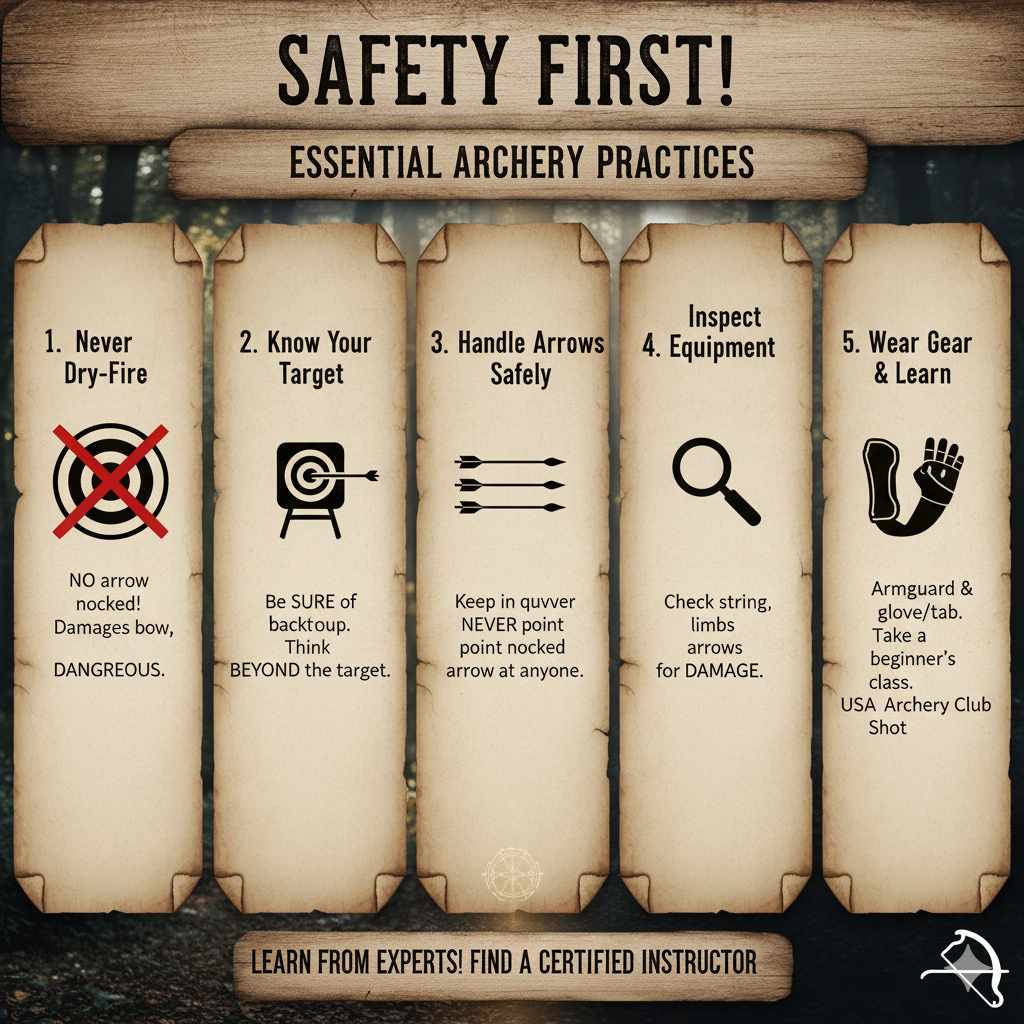 Safety First! Essential Archery Practices