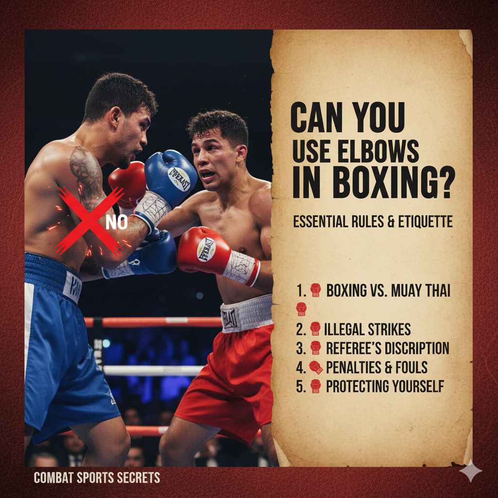 Can You Use Elbows in Boxing