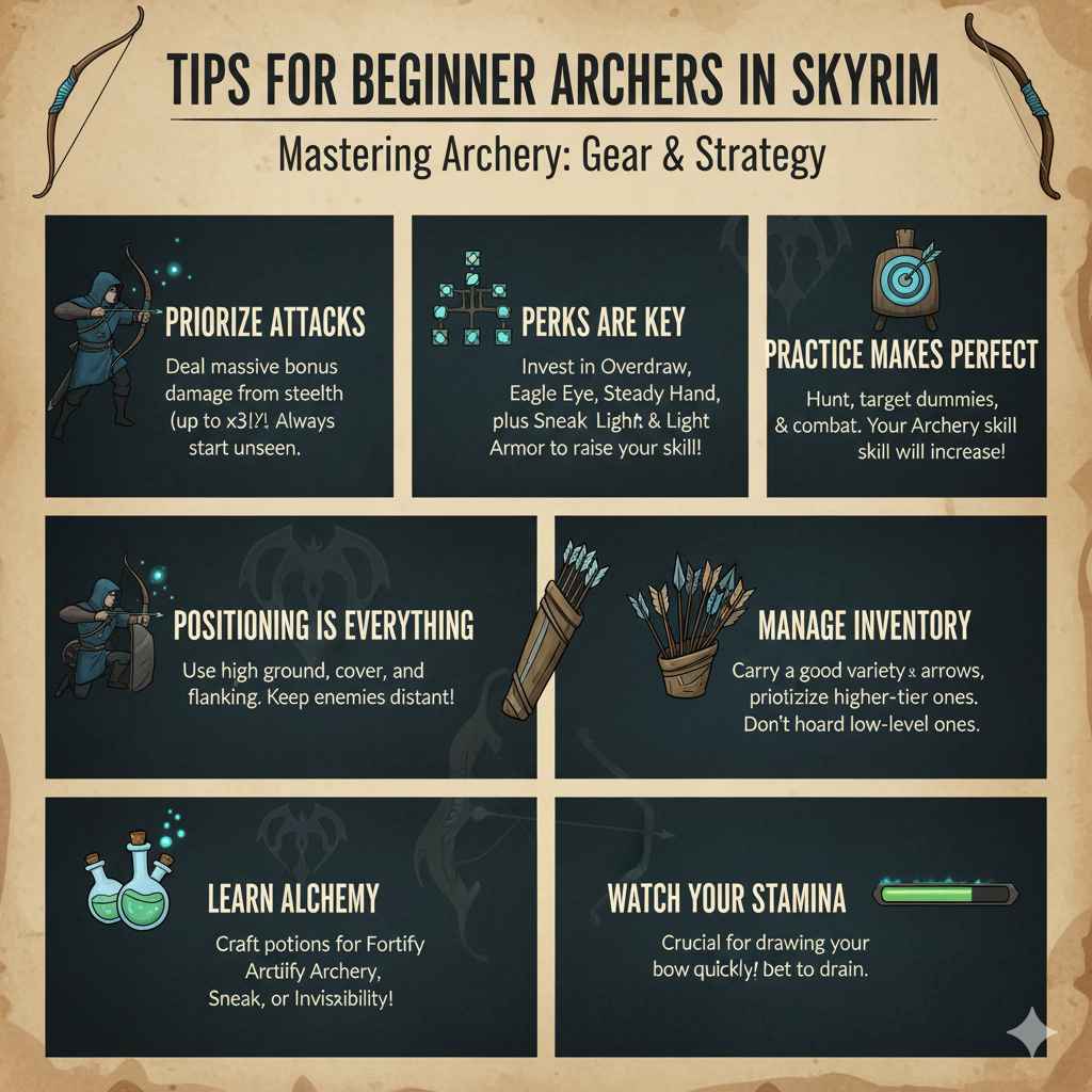 Tips for Beginner Archers in Skyrim