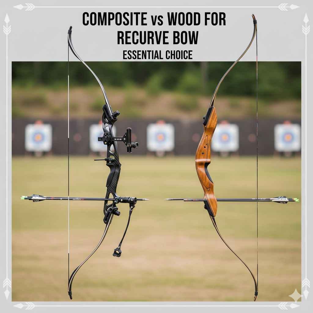 Composite vs Wood for Recurve Bow