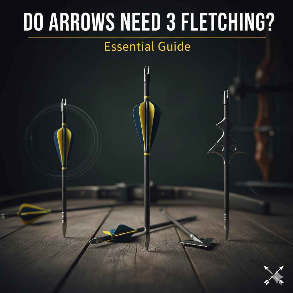 Do Arrows Need 3 Fletching