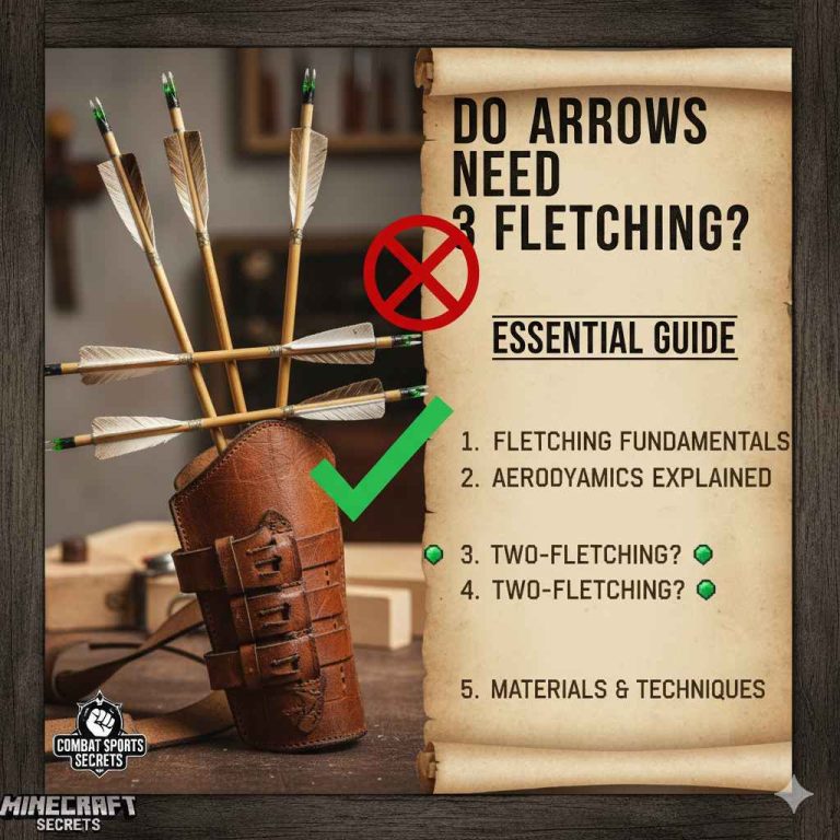 Do Arrows Need 3 Fletching