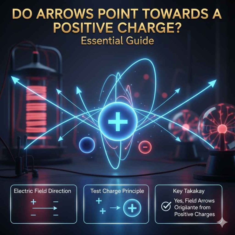 Do Arrows Point Towards a Positive Charge