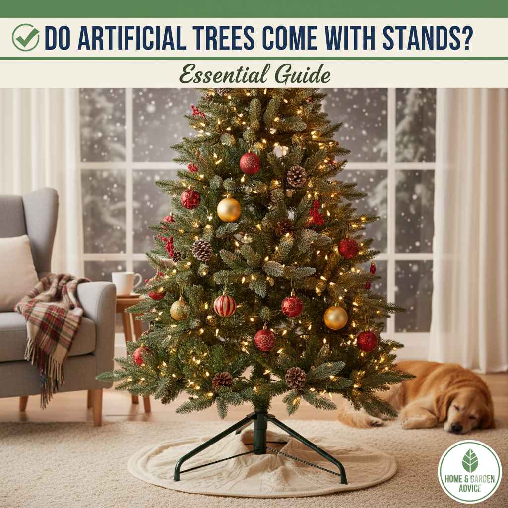 Do Artificial Trees Come With Stands
