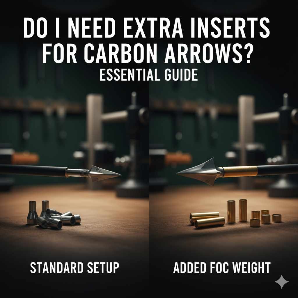 Do I Need Extra Inserts for Carbon Arrow