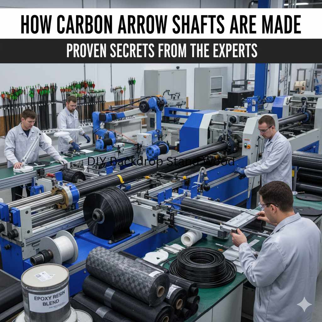 How Carbon Arrow Shafts Are Made