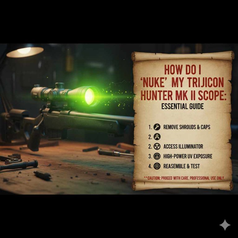 How Do I Nuke My Trijicon Hunter Mk II Scope