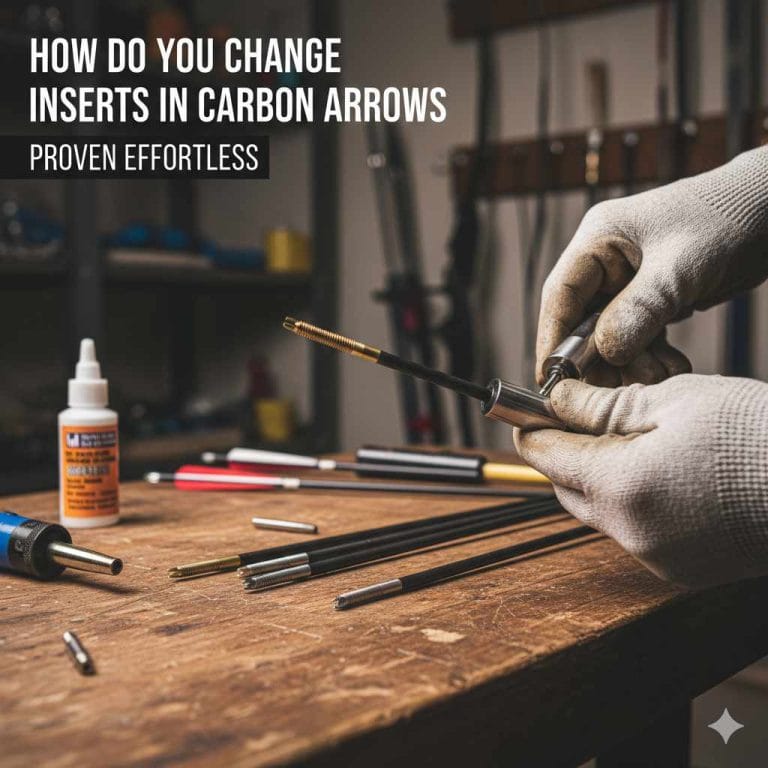 How Do You Change Inserts in Carbon Arrows